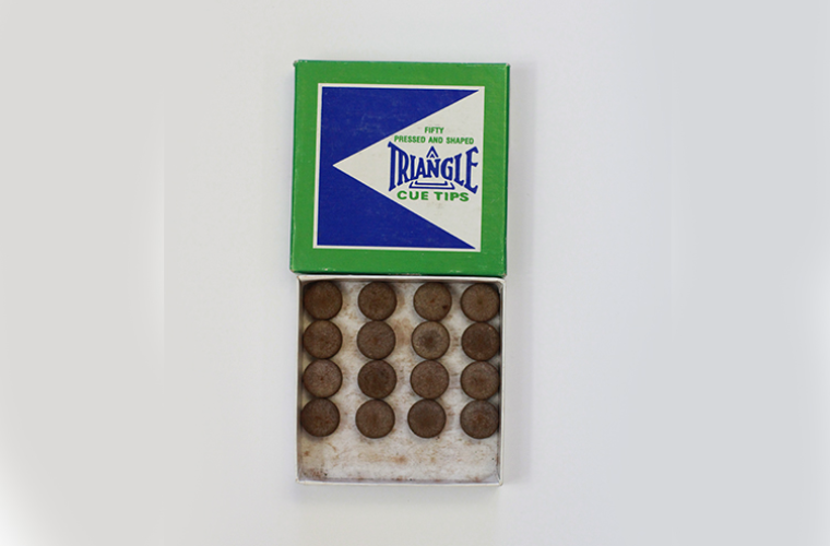 Triangle Hard Pool Cue Tips