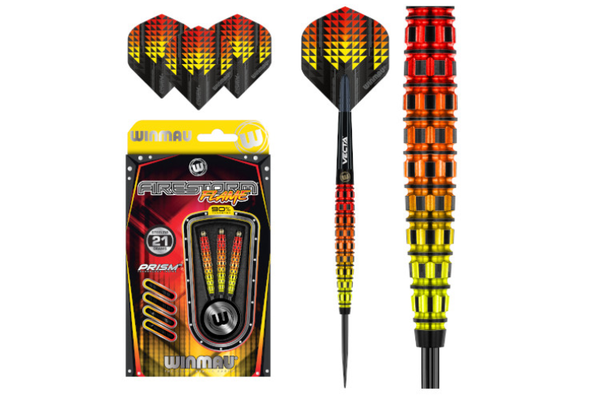 FIRESTORM Flame 90% Tungsten Vetalic Coated Dart Set