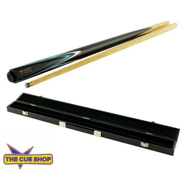 Pot Black Sovereign Cue and Case Bundle