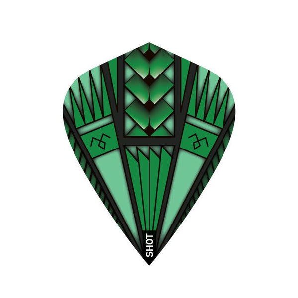Armour Green Kite Dart Flights