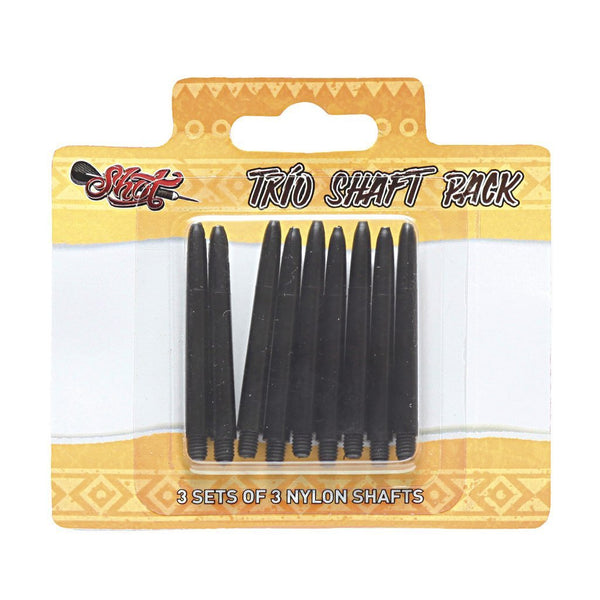 shot darts trio shaft pack