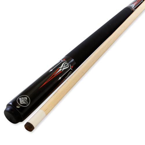Formula Maple 9 Ball 2 piece Cue in red