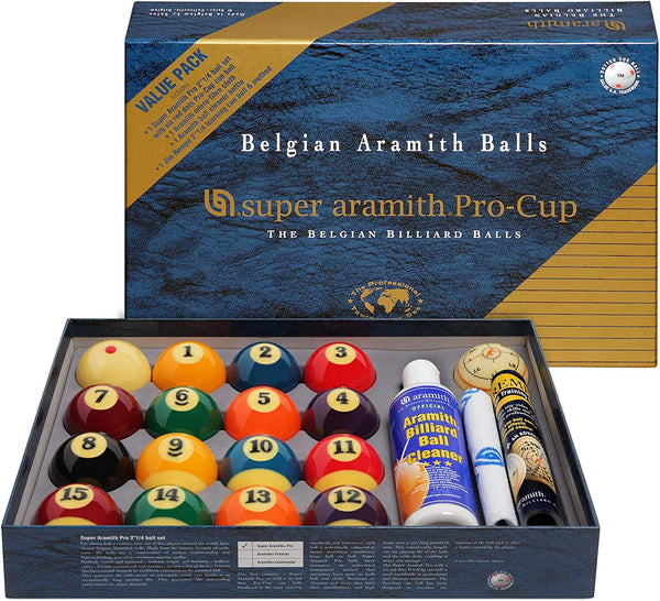 Super Aramith Pro-Cup Value Pack 2 1/4''