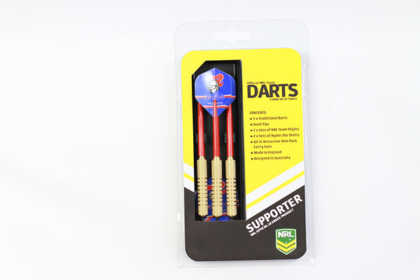 Newcastle Knights NRL Team 3x Darts Set with Case
