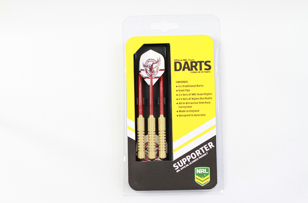 Manly Sea Eagles NRL Team 3x Darts Set with Case