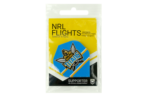 Gold Coast Titans Official NRL Dart Flights