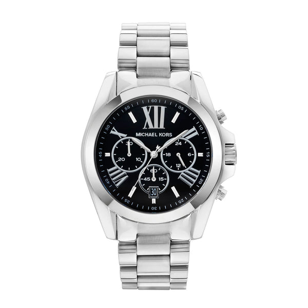 Michael Kors Bradshaw Chronograph Watch MK5705 - Silver/Black