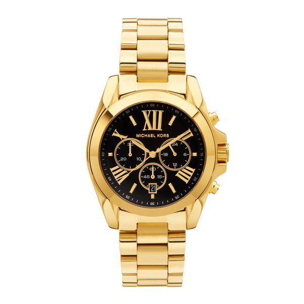 Michael Kors Bradshaw Chronograph Watch MK5739 - Gold/Black