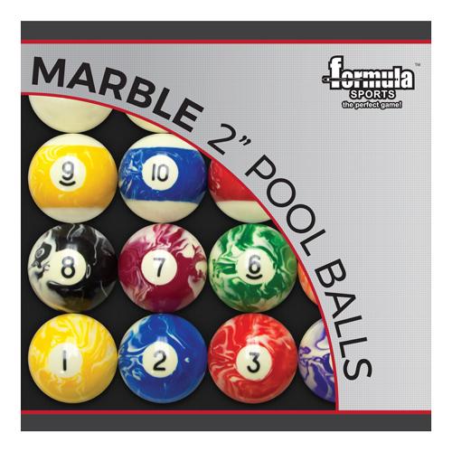 Marbled Pool Balls 2"