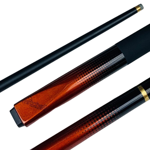 mitchell hc series pool cue in red