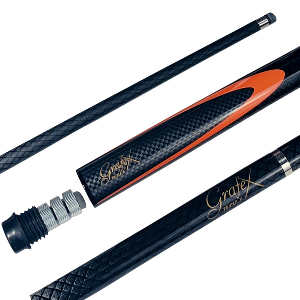 Grafex Triple X Weight Adjustable 2 Piece Pool Cue