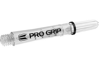 Target Pro Grip spin shafts in clear