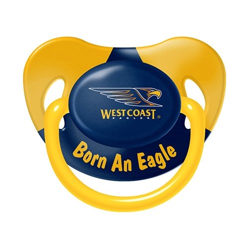 West Coast Eagles Baby Dummy